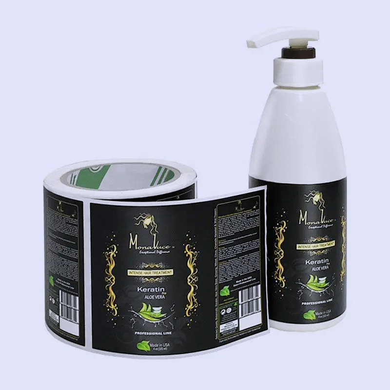 某日化用品厂定制南宫体育网站不干胶标签