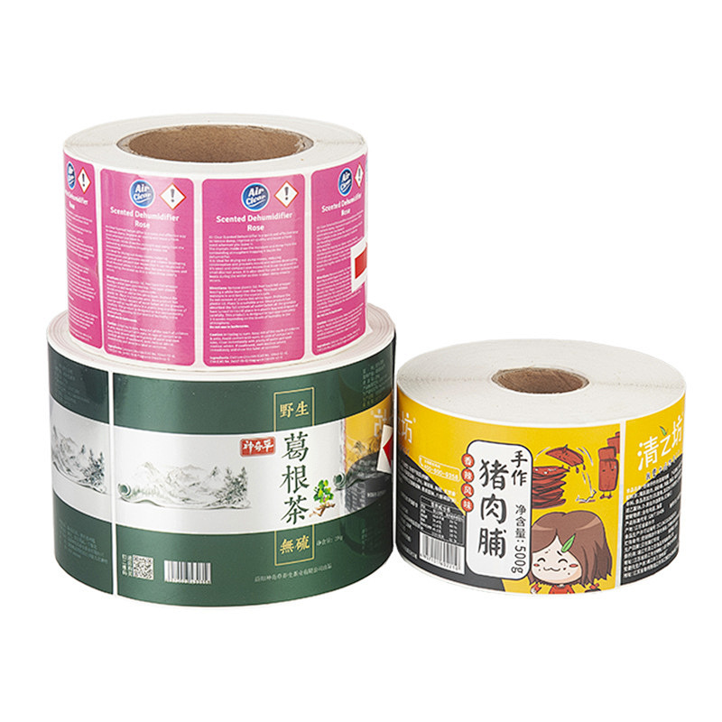 某食品厂定制南宫体育网站热敏纸不干胶标签